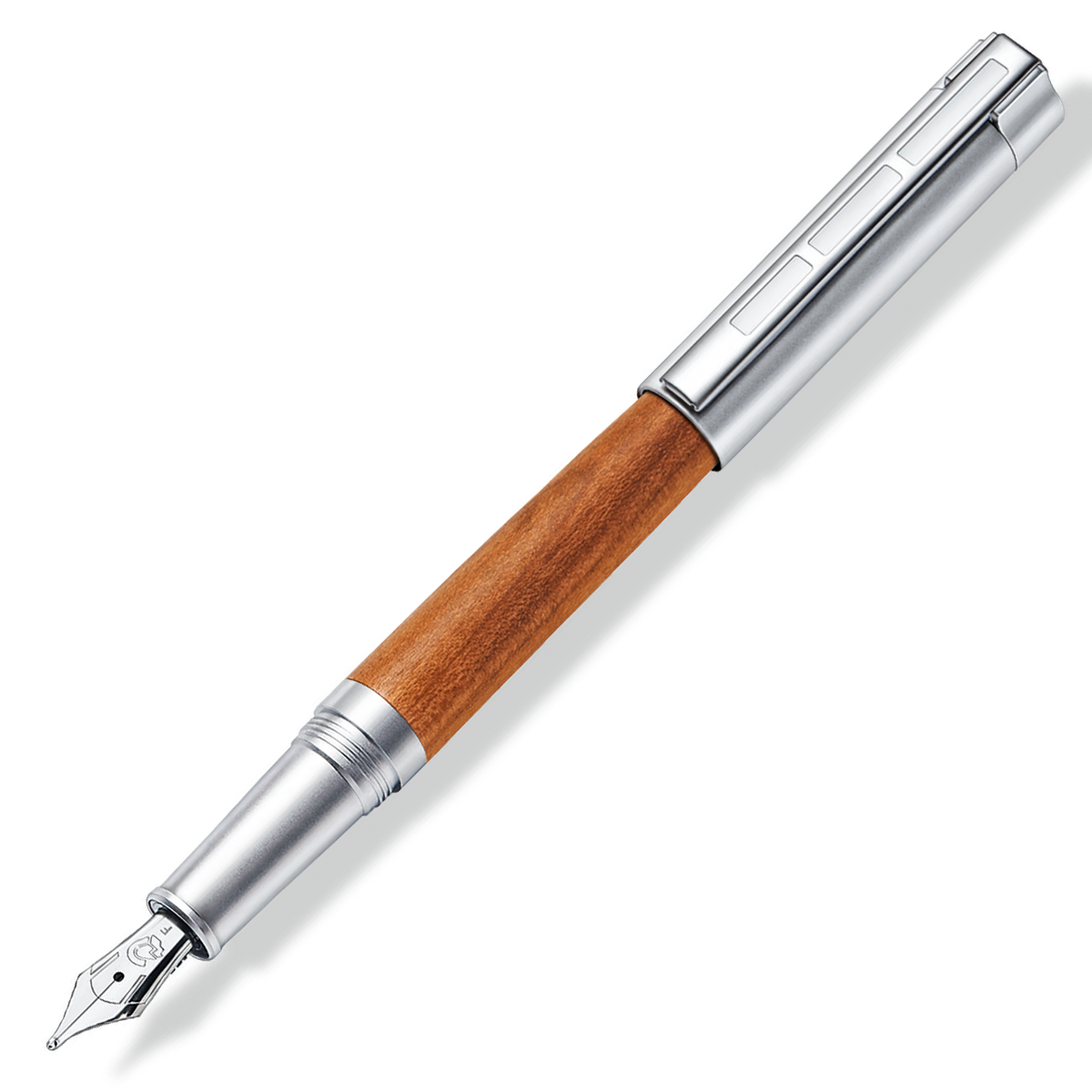 Premium Lignum Plum Fountain pen Medium in the group Pens / Fine Writing / Fountain Pens at Pen Store (112451)