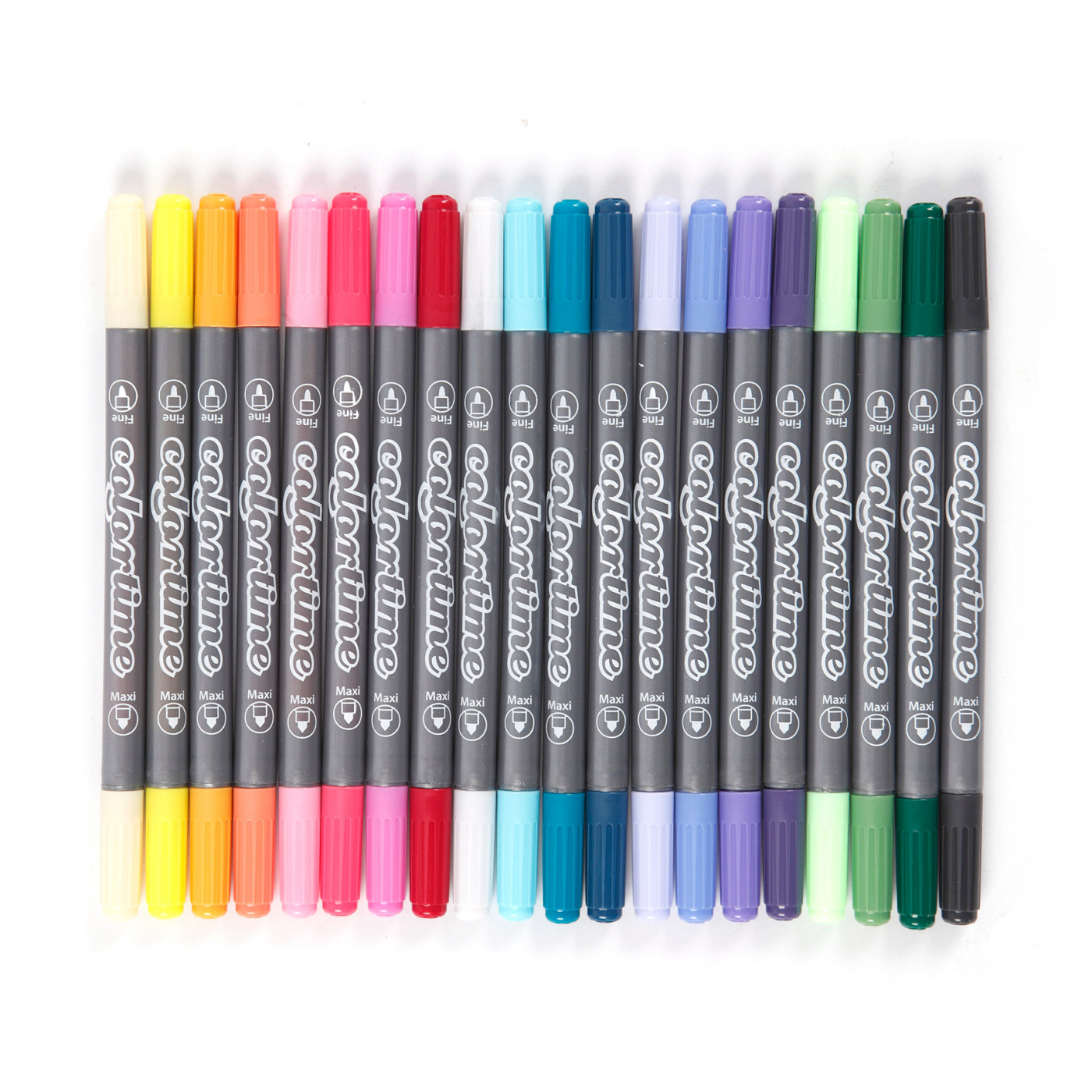 Felt-tip pens Two-Tip 20-set 2 in the group Pens / Artist Pens / Felt Tip Pens at Pen Store (112502)