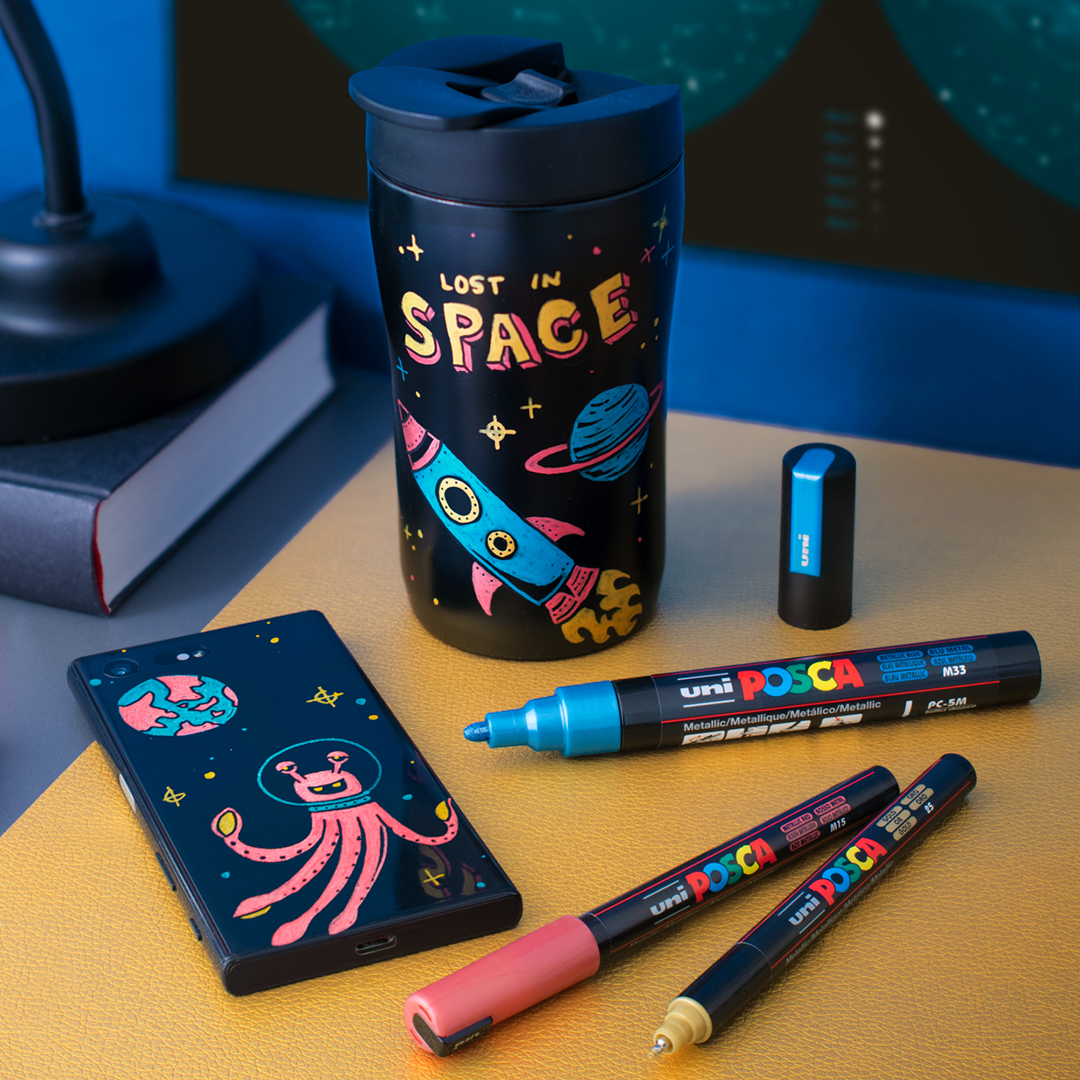 PC-5M Metallic Colours Set of 8