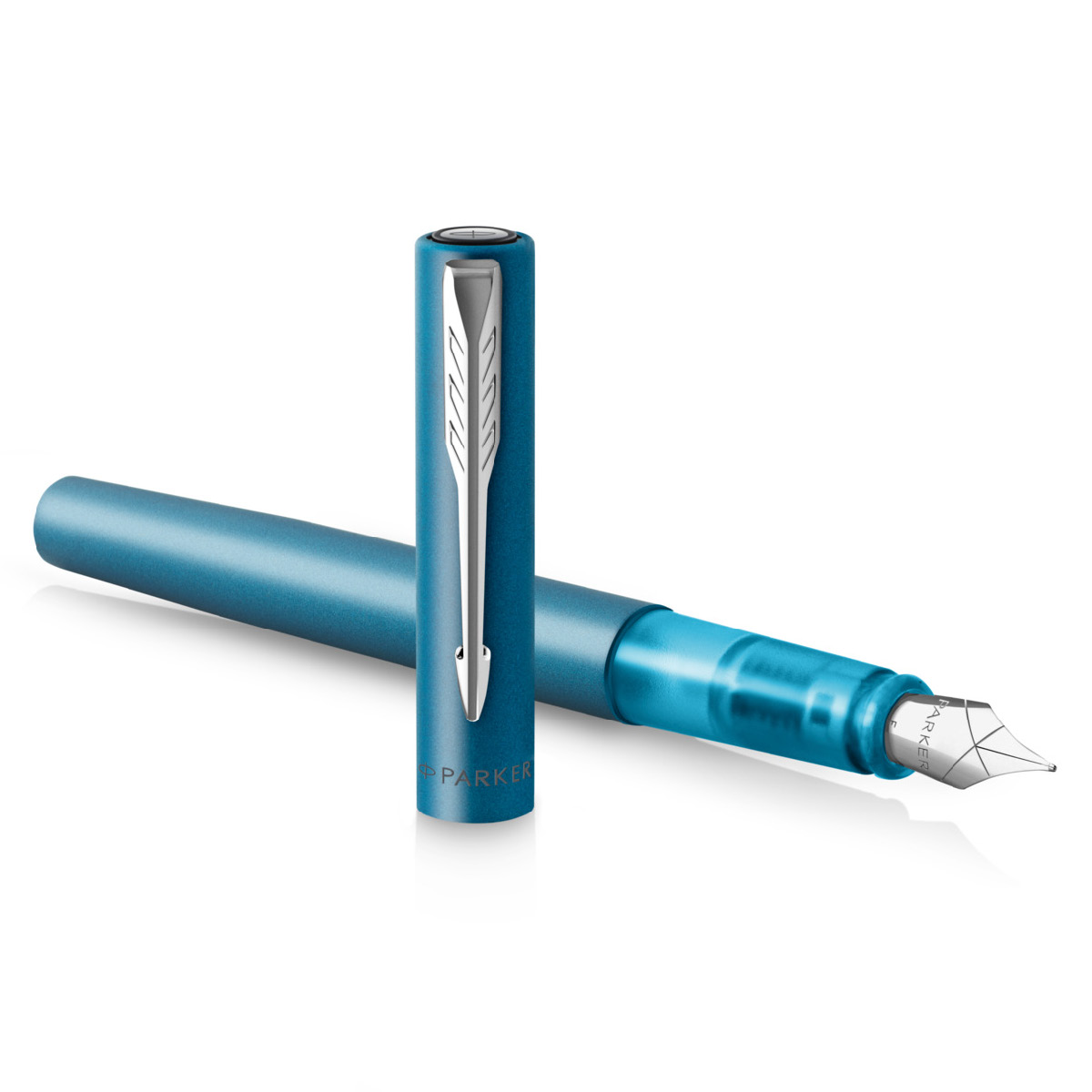 Vector XL Teal Fountain pen in the group Pens / Fine Writing / Engraving at Pen Store (112680_r)