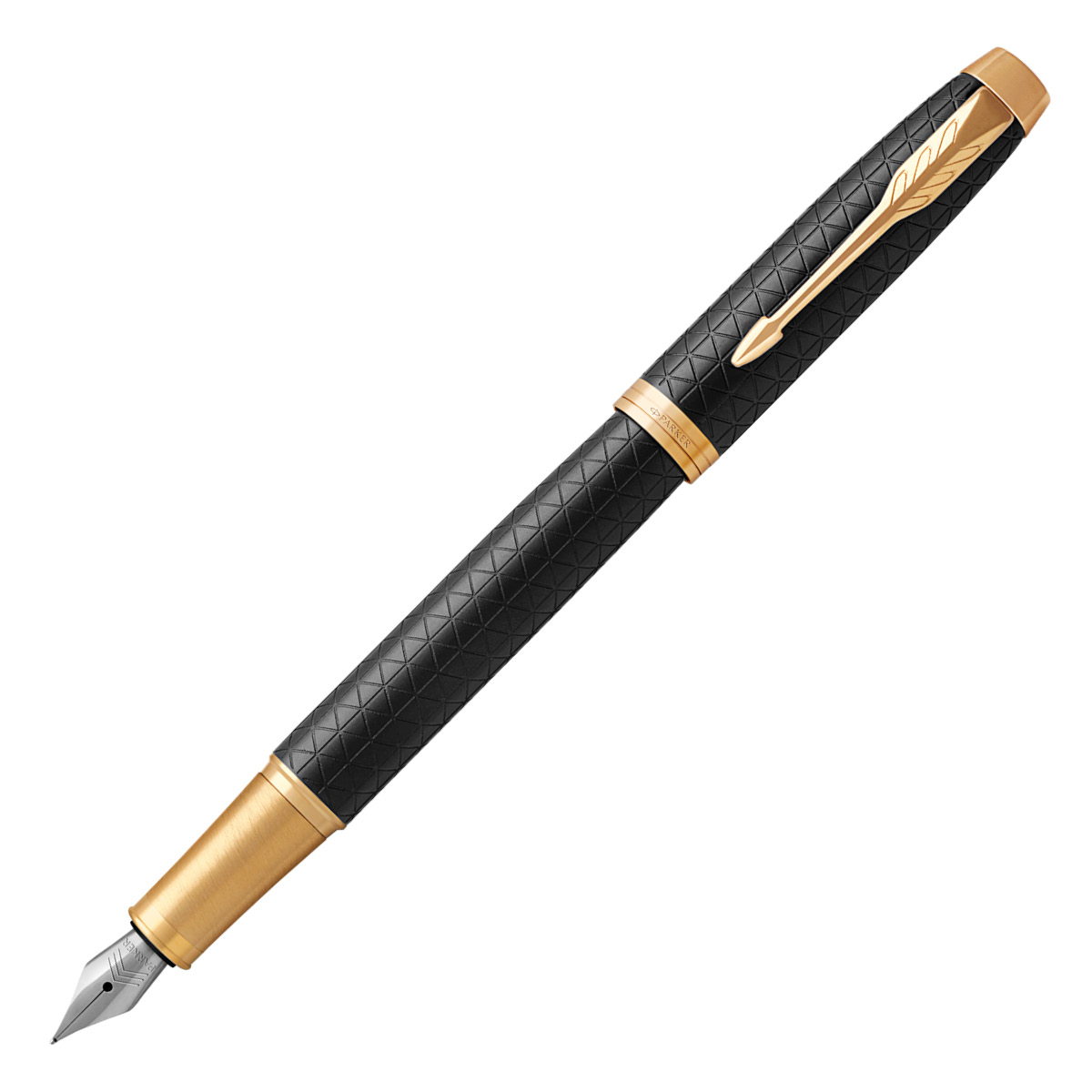 IM Premium Black/Gold Fountain pen in the group Pens / Fine Writing / Fountain Pens at Pen Store (112683_r)
