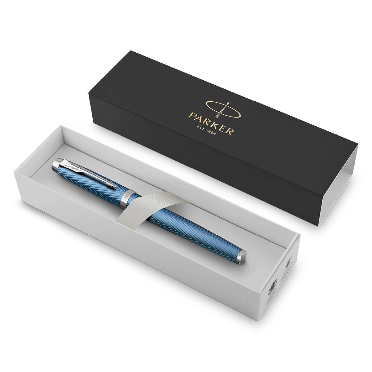 IM Premium Blue/Grey Rollerball in the group Pens / Fine Writing / Rollerball Pens at Pen Store (112695)