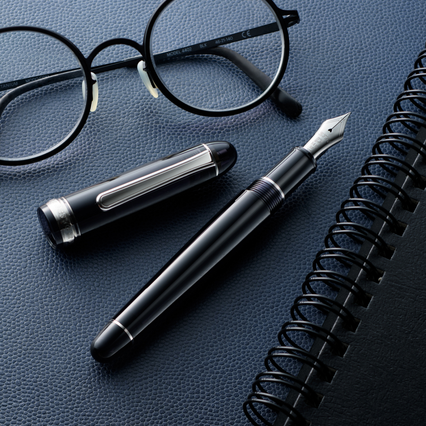 Platinum #3776 Century Fountain Pen Black Diamond | Pen Store