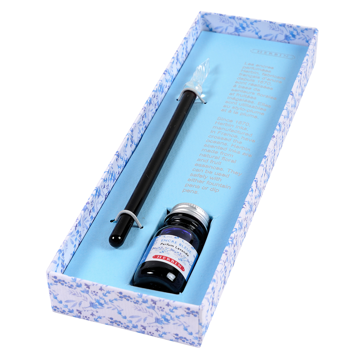 Scented Ink set with Glass Pen in the group Hobby & Creativity / Calligraphy / Calligraphy Ink at Pen Store (125234_r)