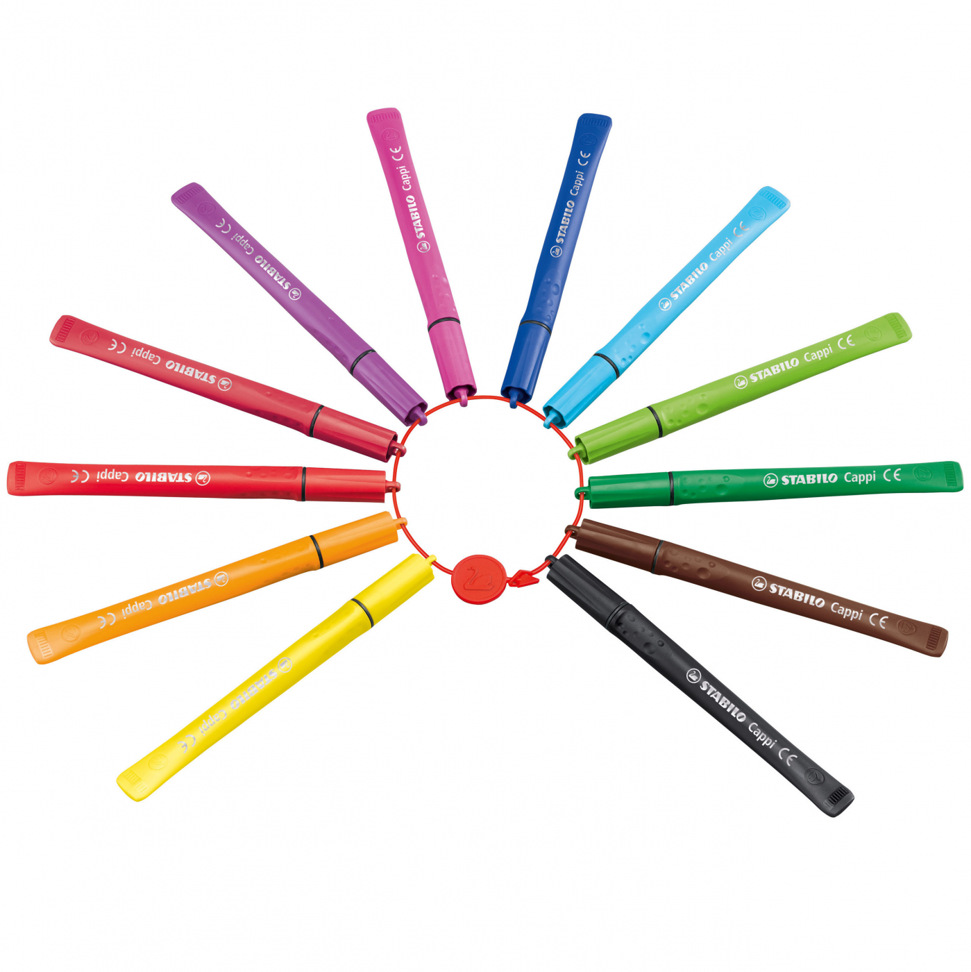 Cappi 24-pack in the group Kids / Kids' Pens / Felt Tip Pens for Kids at Pen Store (125415)