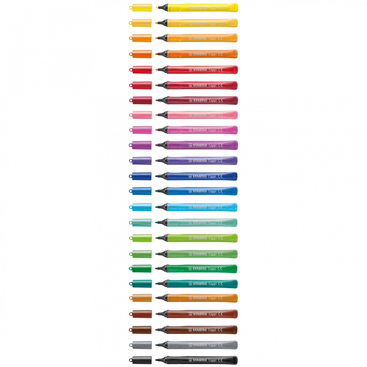 Cappi 24-pack in the group Kids / Kids' Pens / Felt Tip Pens for Kids at Pen Store (125415)
