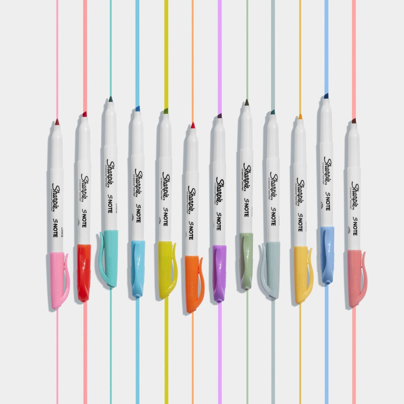 Sharpie Pennarelli Creatie S-Note 12 Unità Multicolor