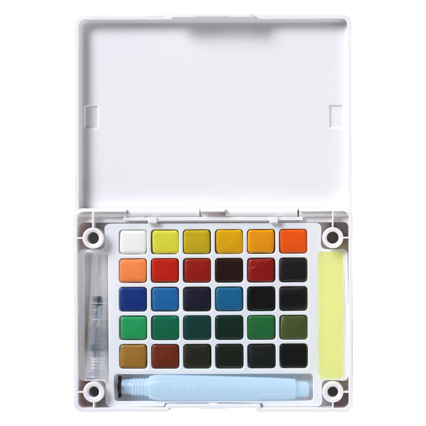 Koi Water Colors Pocket Field Sketch Box 30 + Brush in the group Art Supplies / Colors / Watercolor Paint at Pen Store (125615)