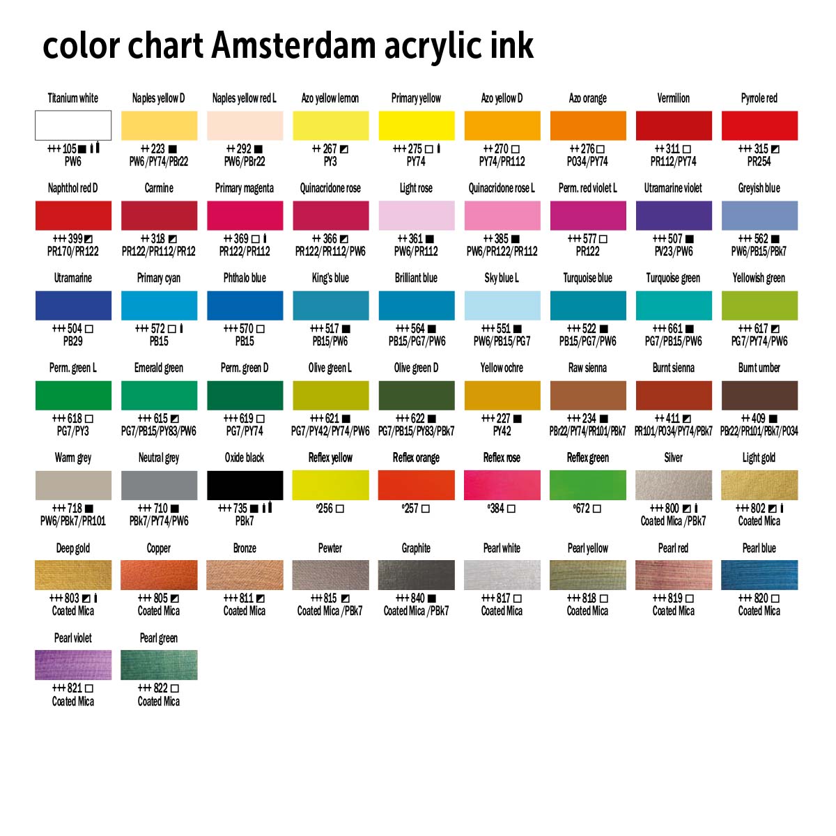 Acrylic Ink 30 ml in the group Art Supplies / Colors / Acrylic Paint at Pen Store (125617_r)