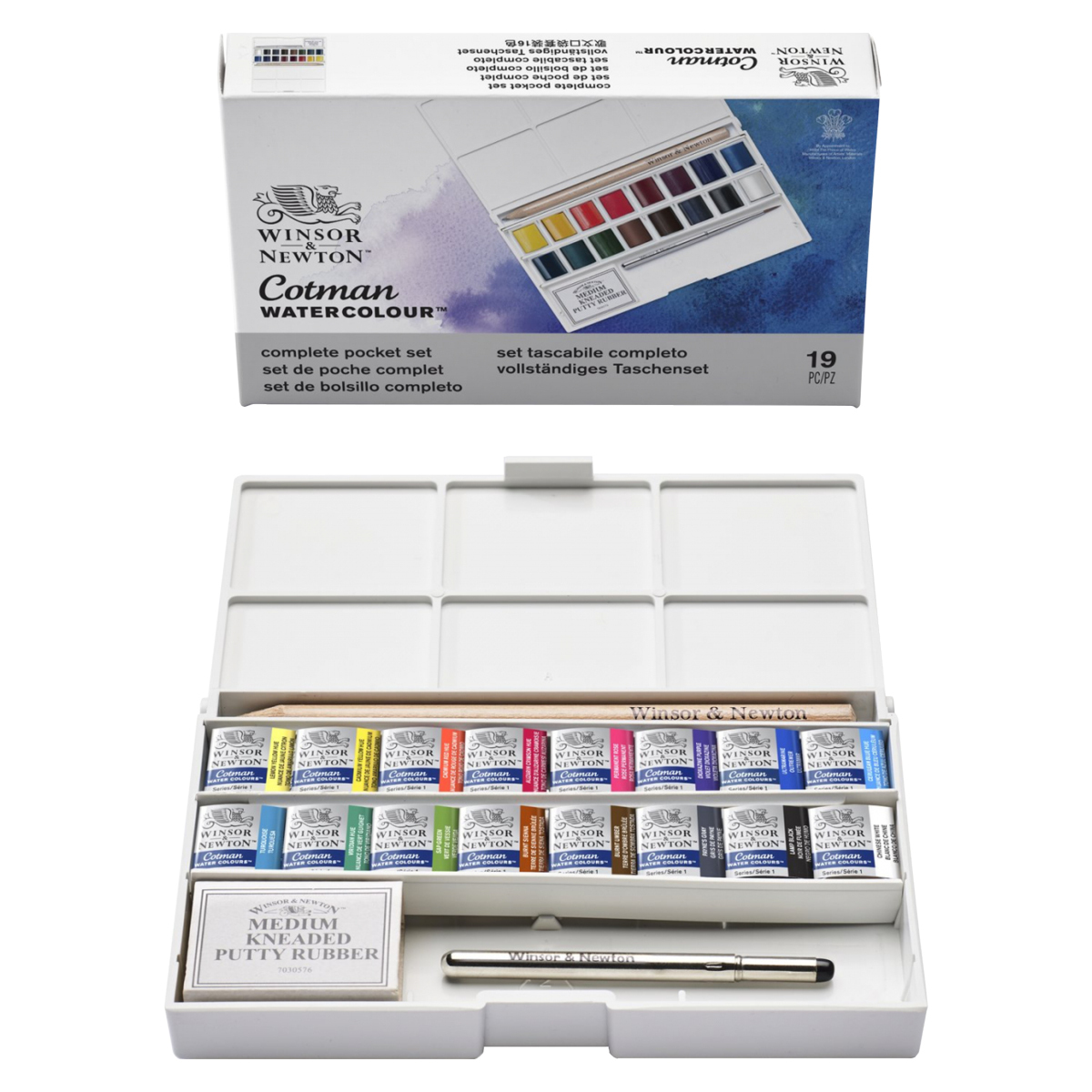 Cotman Water Colors Deluxe Sketchers Pocket Box in the group Art Supplies / Product series / Cotman at Pen Store (125826)