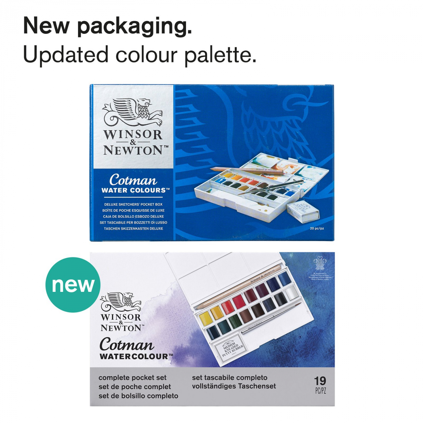 Cotman Water Colors Deluxe Sketchers Pocket Box in the group Art Supplies / Product series / Cotman at Pen Store (125826)