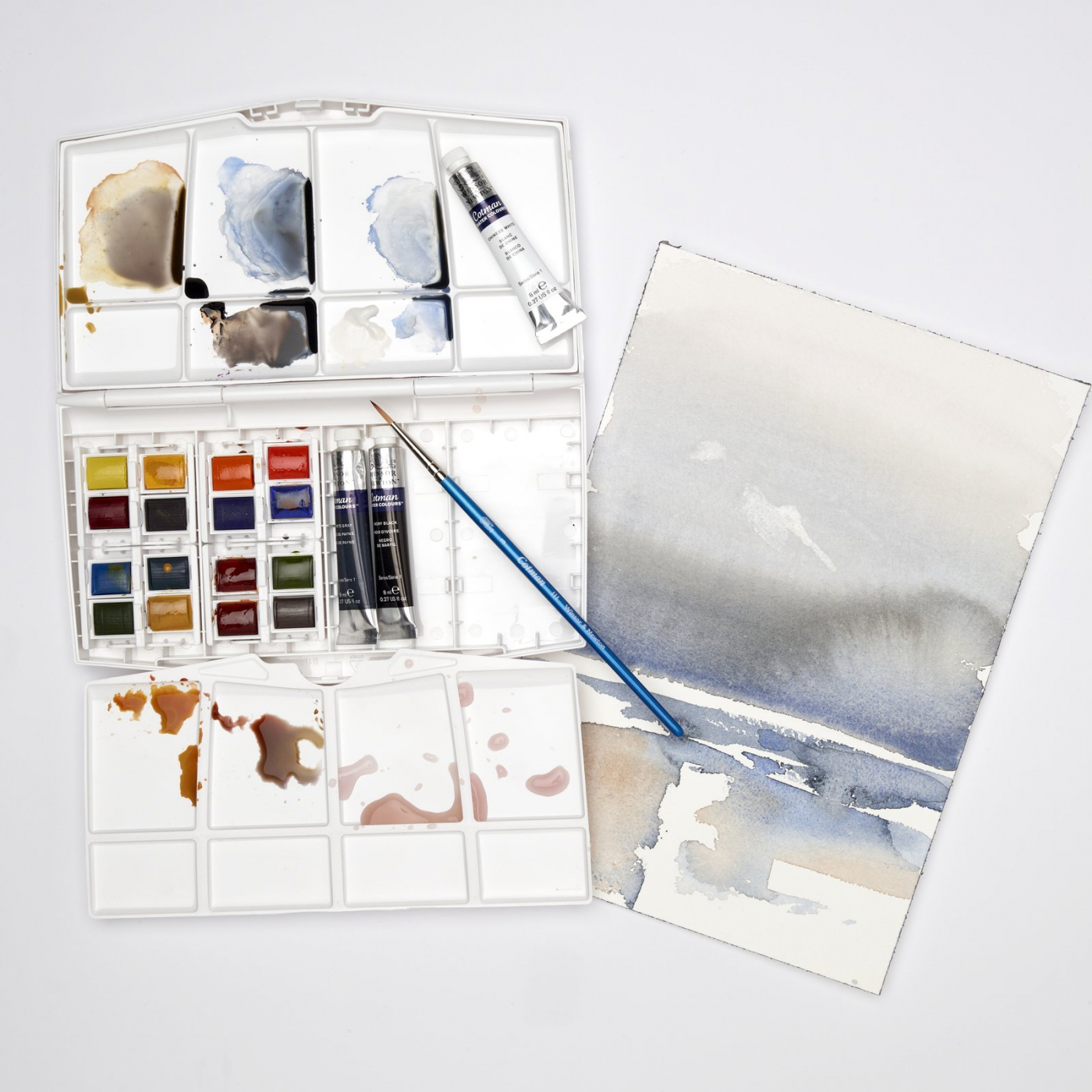 Cotman Water Colors Painting Plus in the group Art Supplies / Product series / W&N Cotman at Pen Store (125828)
