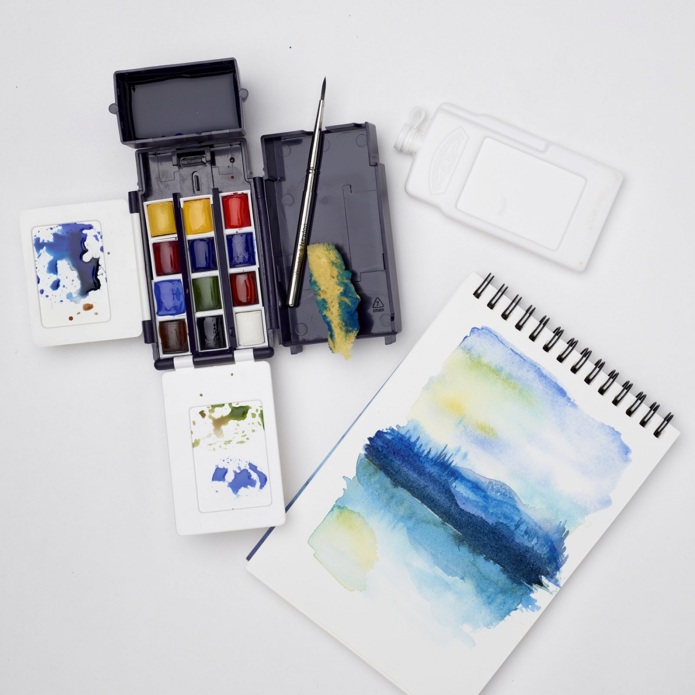 Cotman Water Colors Field Box in the group Art Supplies / Colors / Watercolor Paint at Pen Store (125830)