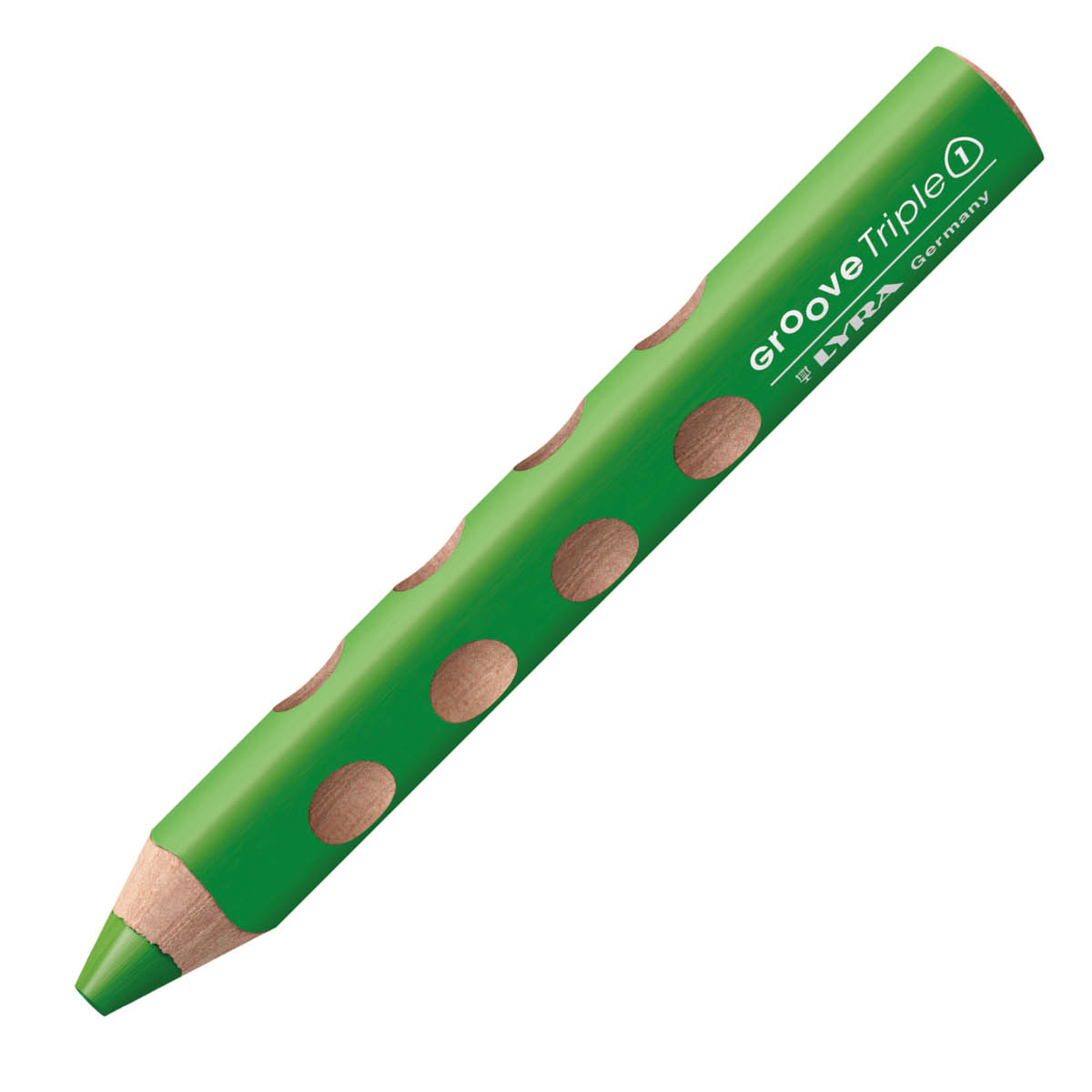 Water Soluble 12 x Lyra Groove Triple 1 Pencil Crayon 3 in 1 Super Jumbo 