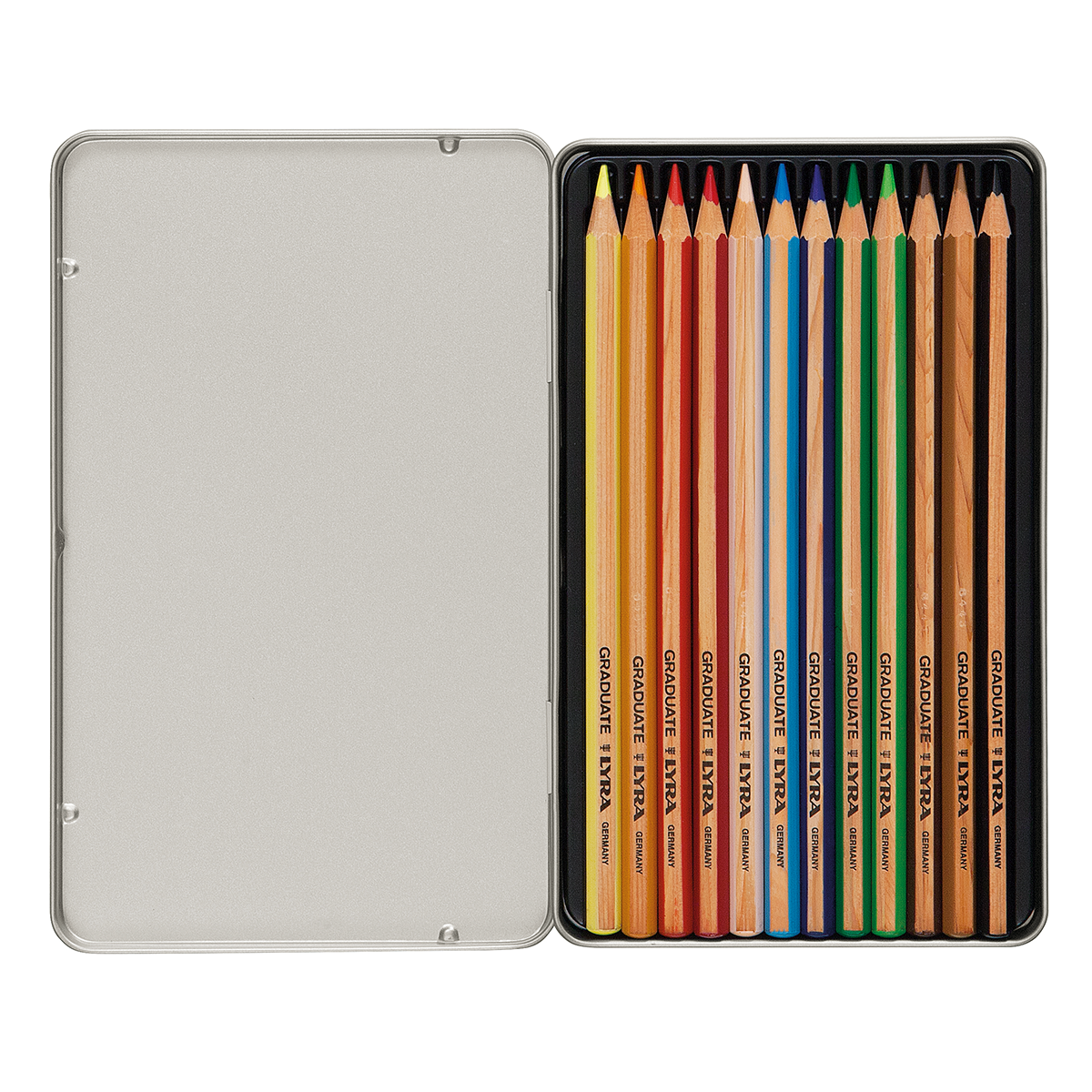 Graduate Colouring pencils 12-set in the group Pens / Artist Pens / Colored Pencils at Pen Store (125956)