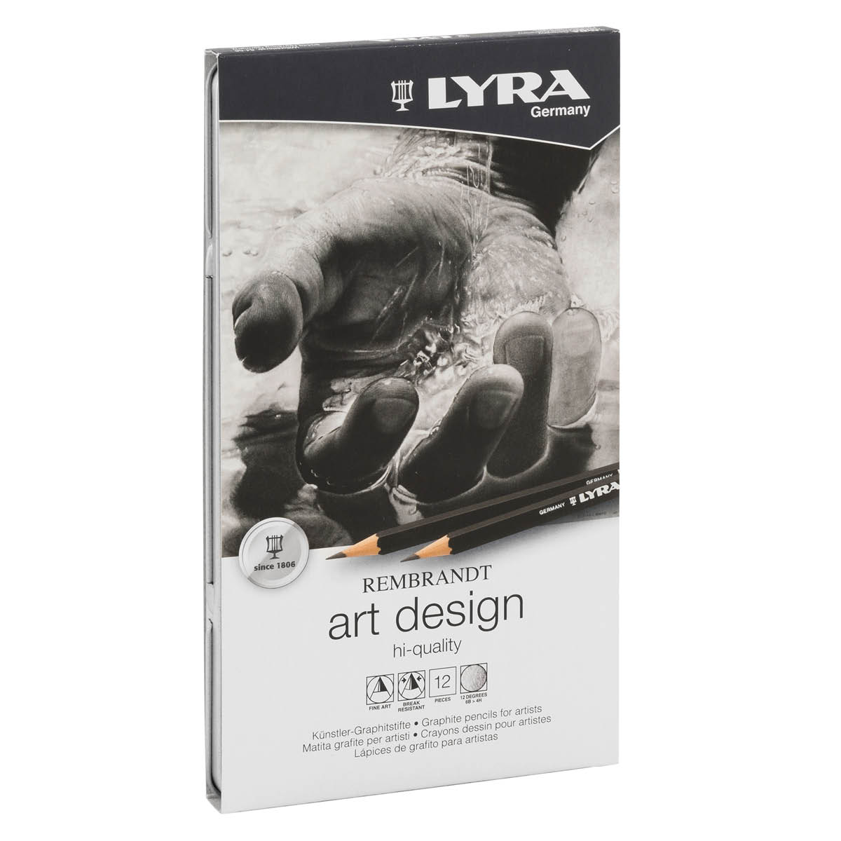 Graphite Aquarelle Lyra Remembrandt Sketching Pencils