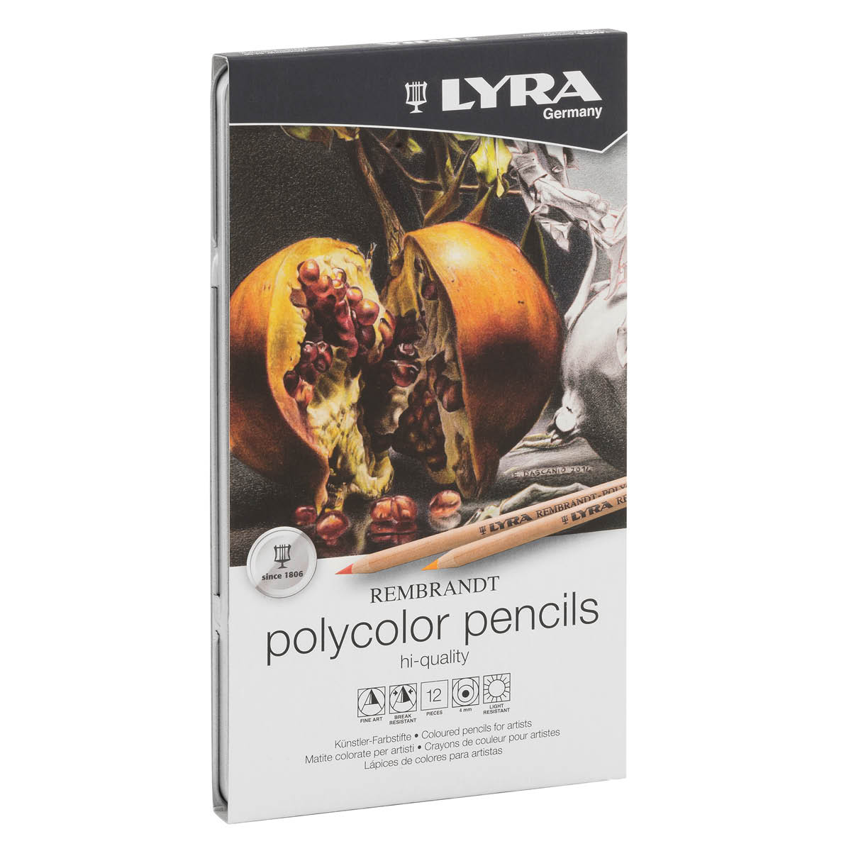  Lyra Rembrandt Polycolor Colored Pencils - 24