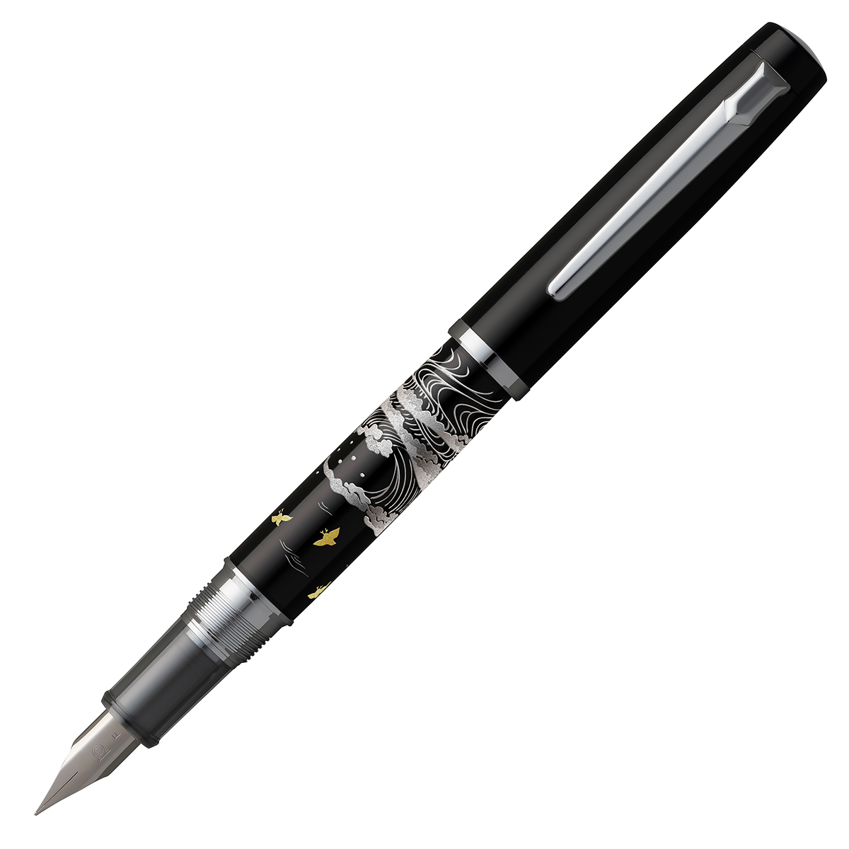 Procyon Maki-e Fountain Pen Wave in the group Pens / Fine Writing / Fountain Pens at Pen Store (126012_r)