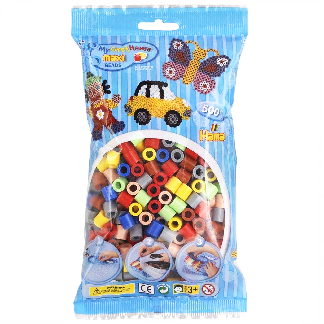 Hama Maxi Beads 500 pcs | Pen Store