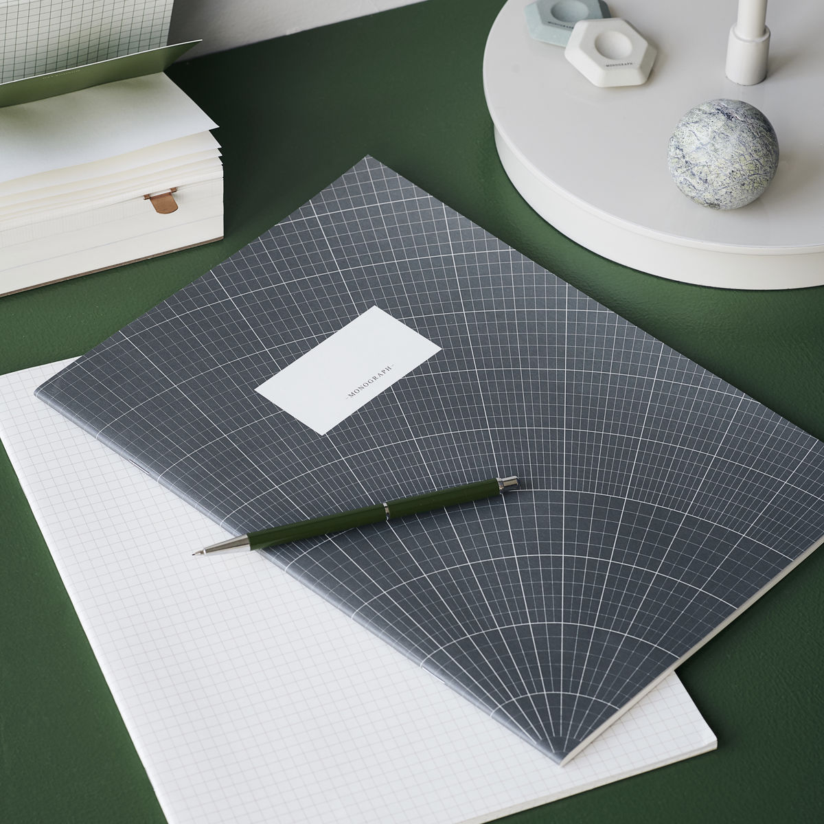 Notebook 2-pack Grey in the group Paper & Pads / Note & Memo / Notebooks & Journals at Pen Store (126411)