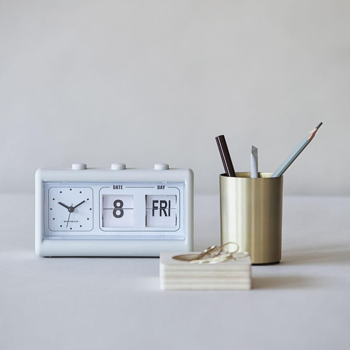 Clock Gray in the group Hobby & Creativity / Hobby Accessories / Home Office  at Pen Store (126433)