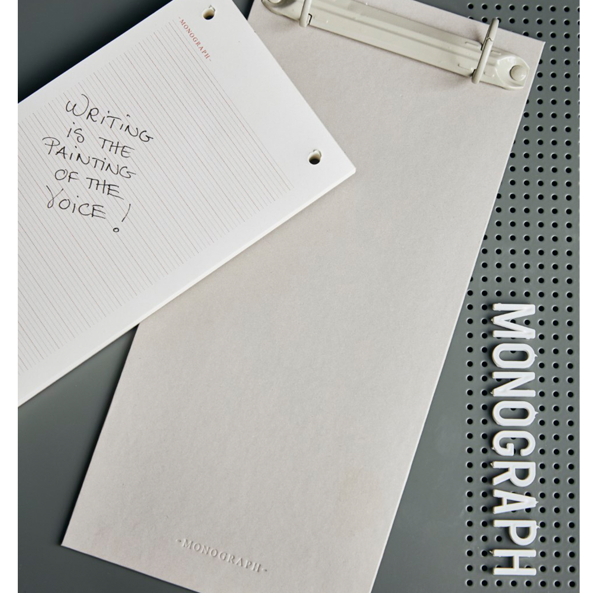Clipboard Sym Grey in the group Paper & Pads / Note & Memo / Writing & Memo Pads at Pen Store (126454)