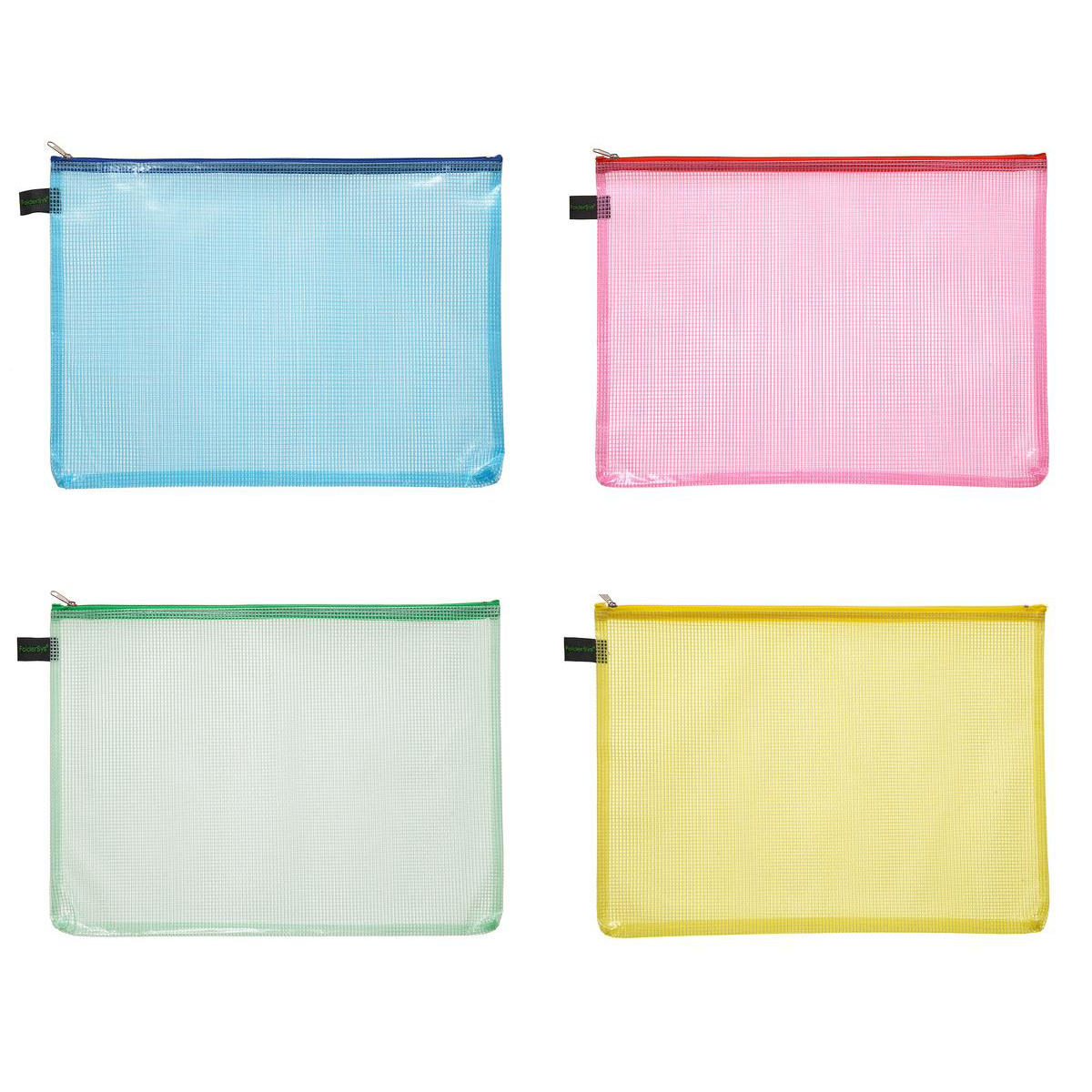 Zipper Pouch Mesh A4 in the group Art Supplies / Art Accessories / Storage at Pen Store (126512_r)