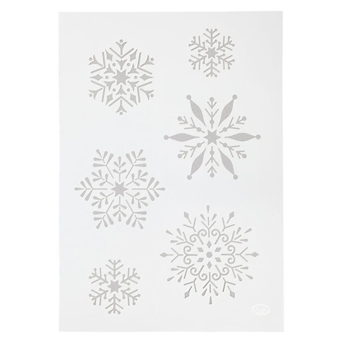 Template Snow flakes A4 in the group Hobby & Creativity / Hobby Accessories / Stencils at Pen Store (126567)