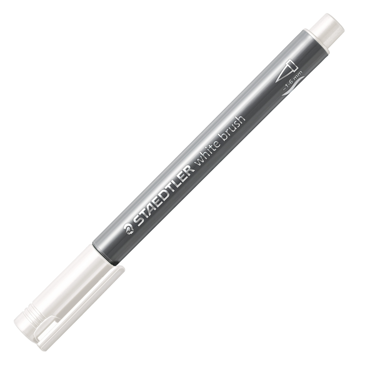 Marker Brush Metallic white in the group Pens / Artist Pens / Illustration Markers at Pen Store (126585)