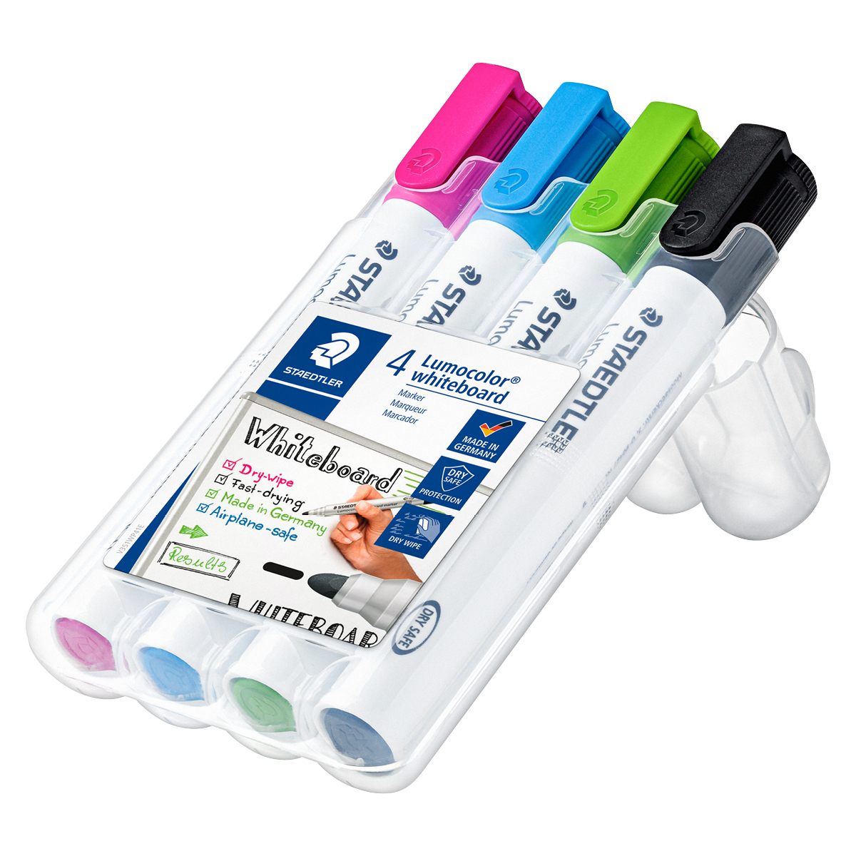 Lumocolor Whiteboard marker 4-pack 2 mm in the group Pens / Office / Whiteboard Markers at Pen Store (126605)