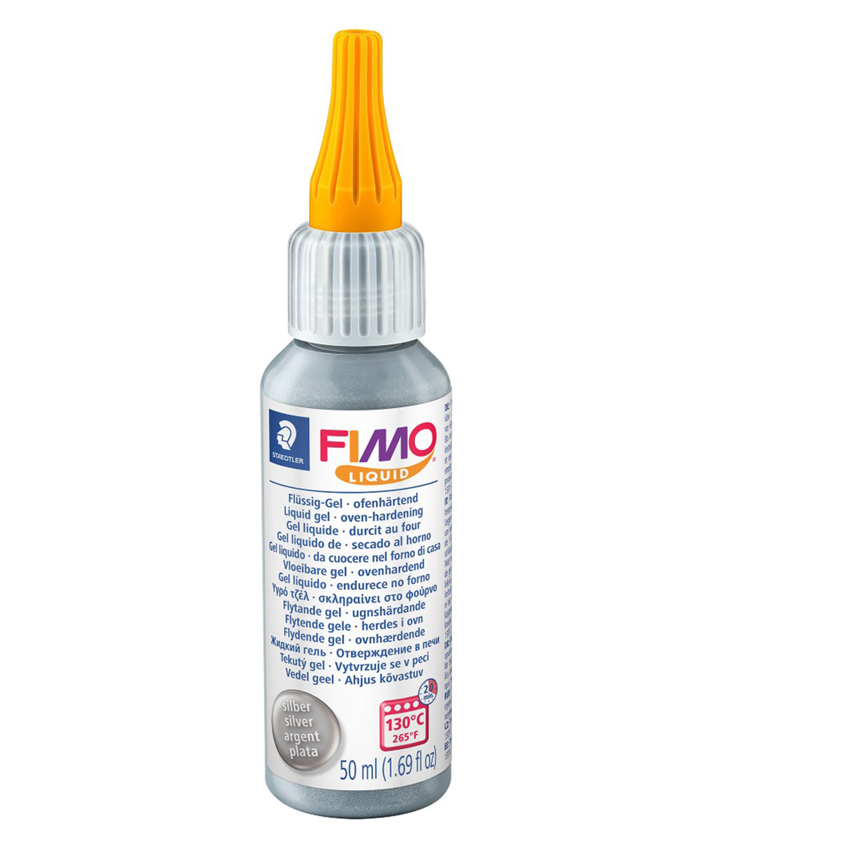 FIMO Liquid gel 50 ml silver in the group Hobby & Creativity / Create / Modelling Clay at Pen Store (126648)