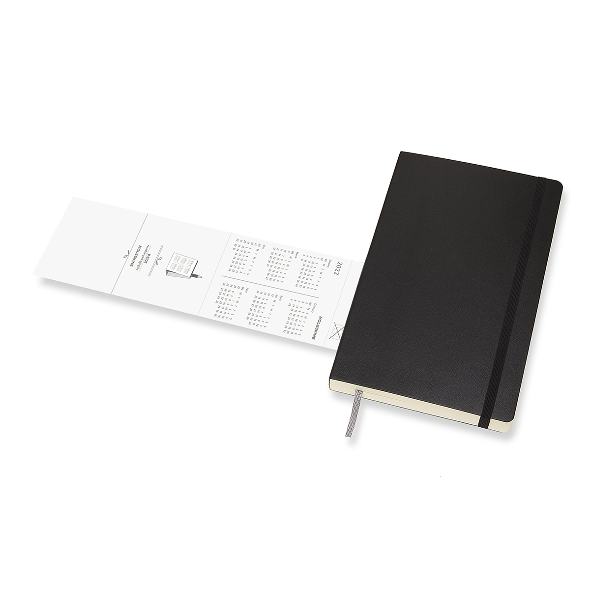 Planner 2022 Daily Soft Cover Large Black in the group Paper & Pads / Planners / 12-Month Planners at Pen Store (126716)