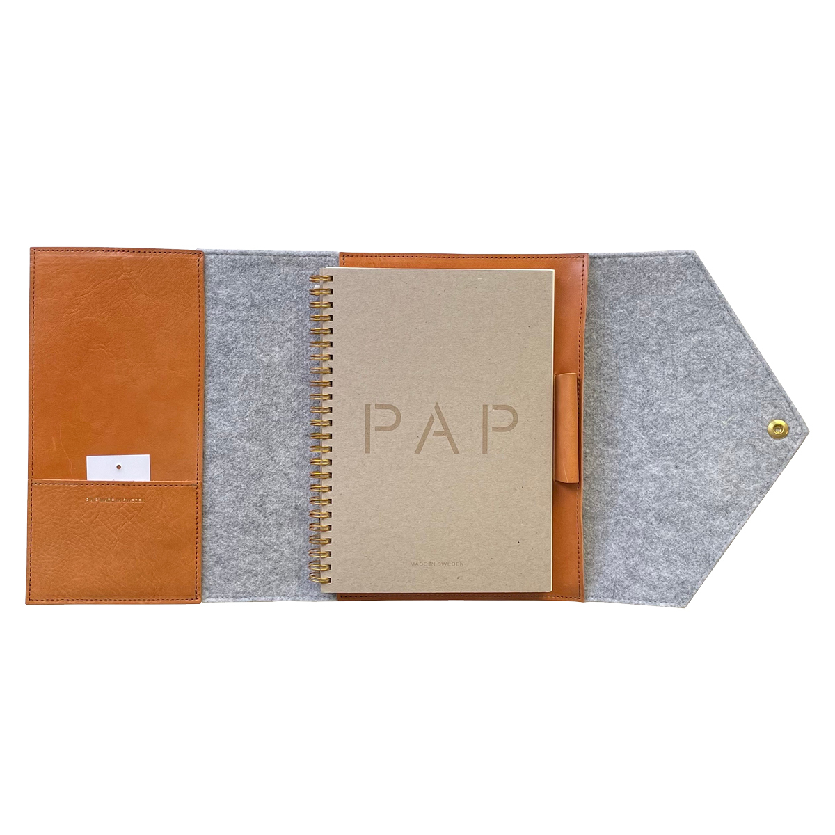 Mia Notebook & Cover Wool in the group Paper & Pads / Note & Memo / Notebooks & Journals at Pen Store (126790)