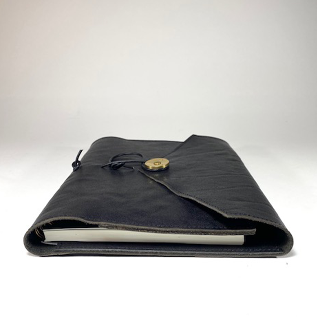 Ulf Leather Notebook Black in the group Summer Deals / Summer Deals 15 at Pen Store (126792)