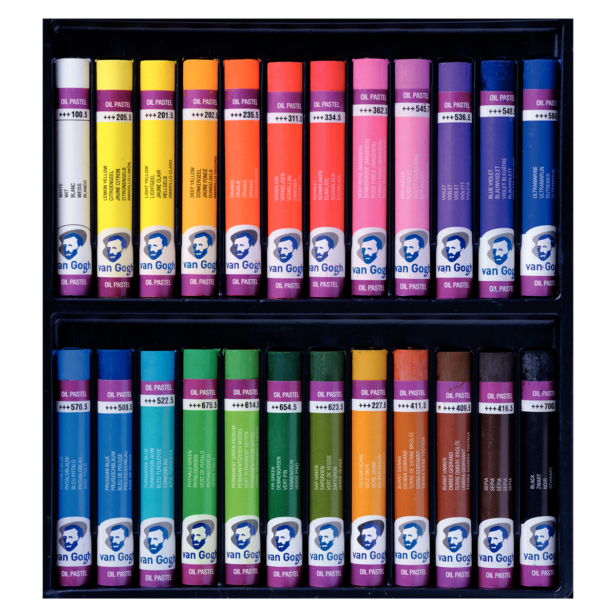 The National Gallery Oil Pastel 24 set in the group Art Supplies / Crayons & Graphite / Crayons at Pen Store (126802)