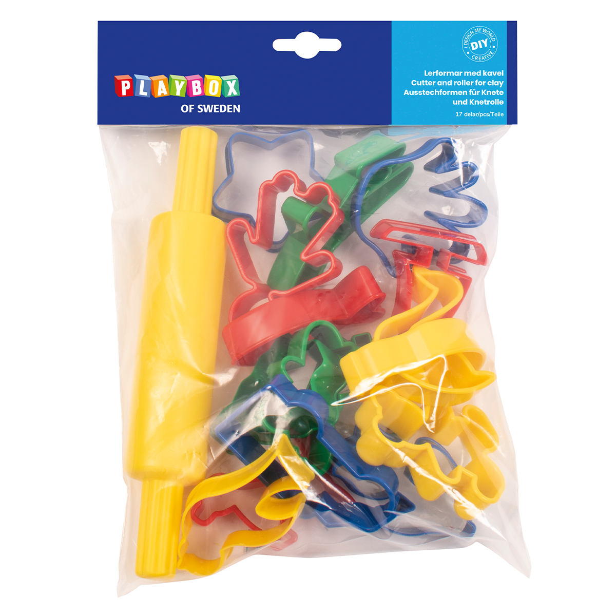 Clay Tools + Acrylic Roller in the group Kids / Kids' Paint & Crafts / Modelling Clay for Kids at Pen Store (126854)
