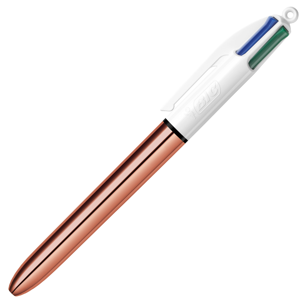 mengsel Alexander Graham Bell het einde BIC 4 Colours Rose Gold Multi Ballpoint Pen | Pen Store