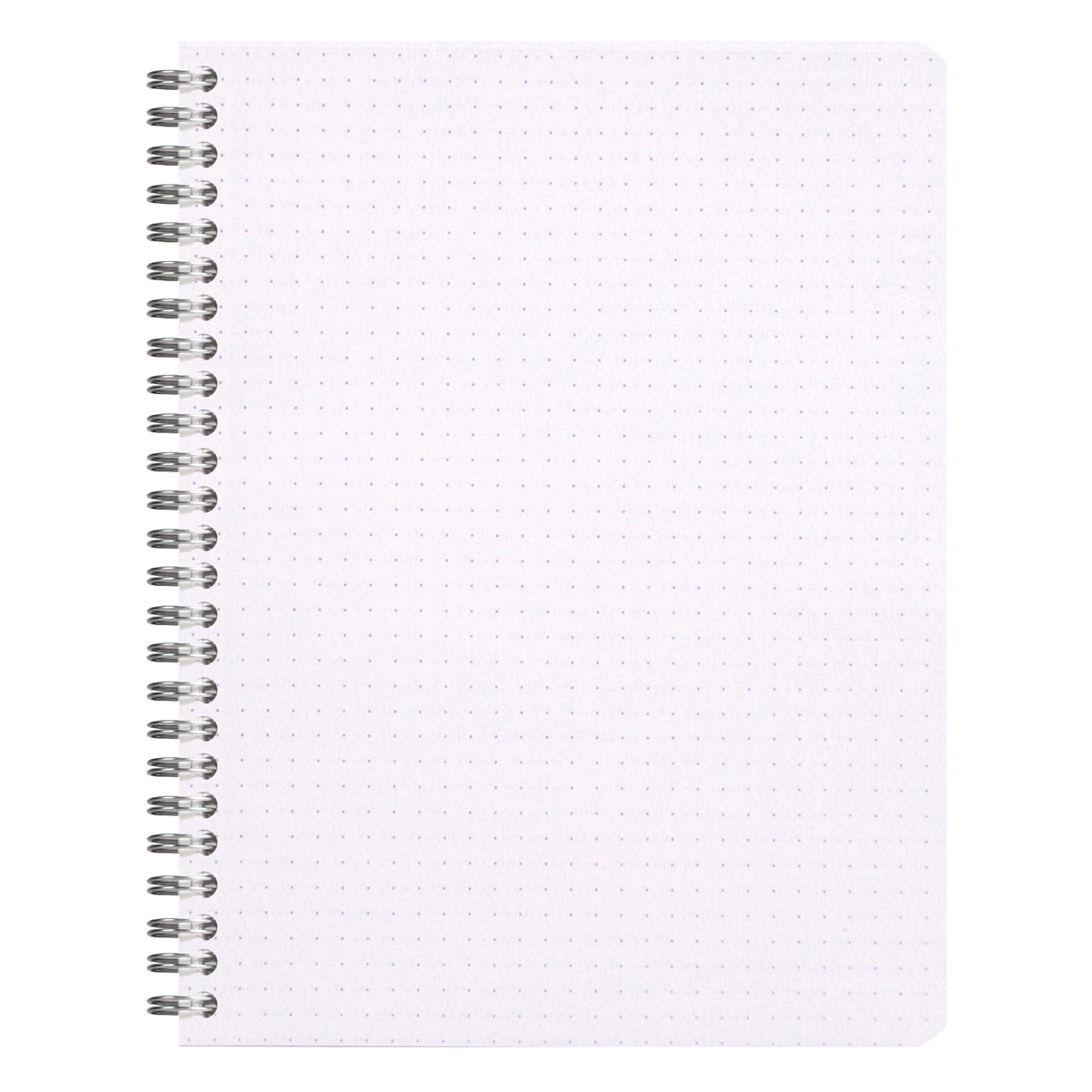 Notebook Spiral White A5 Dotted