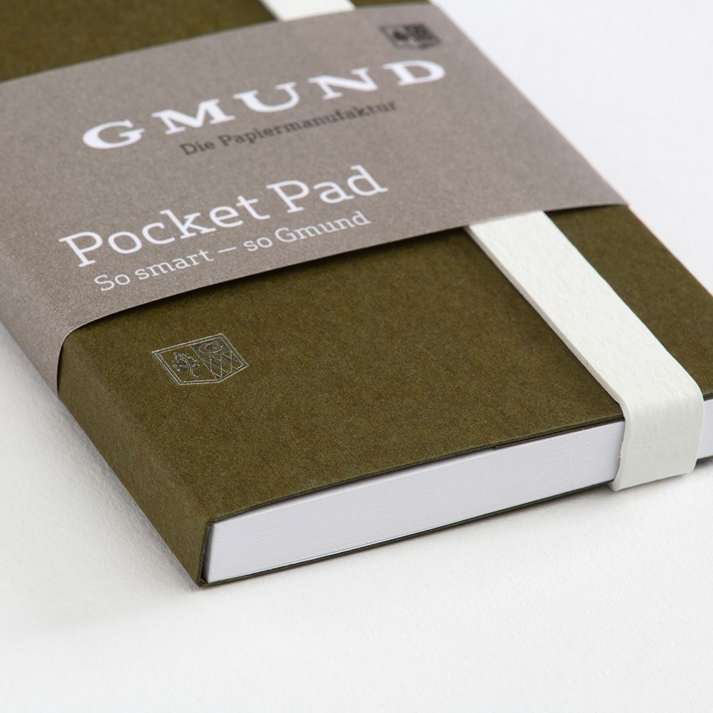 Pocket Pad Olive in the group Paper & Pads / Note & Memo / Notebooks & Journals at Pen Store (127221)
