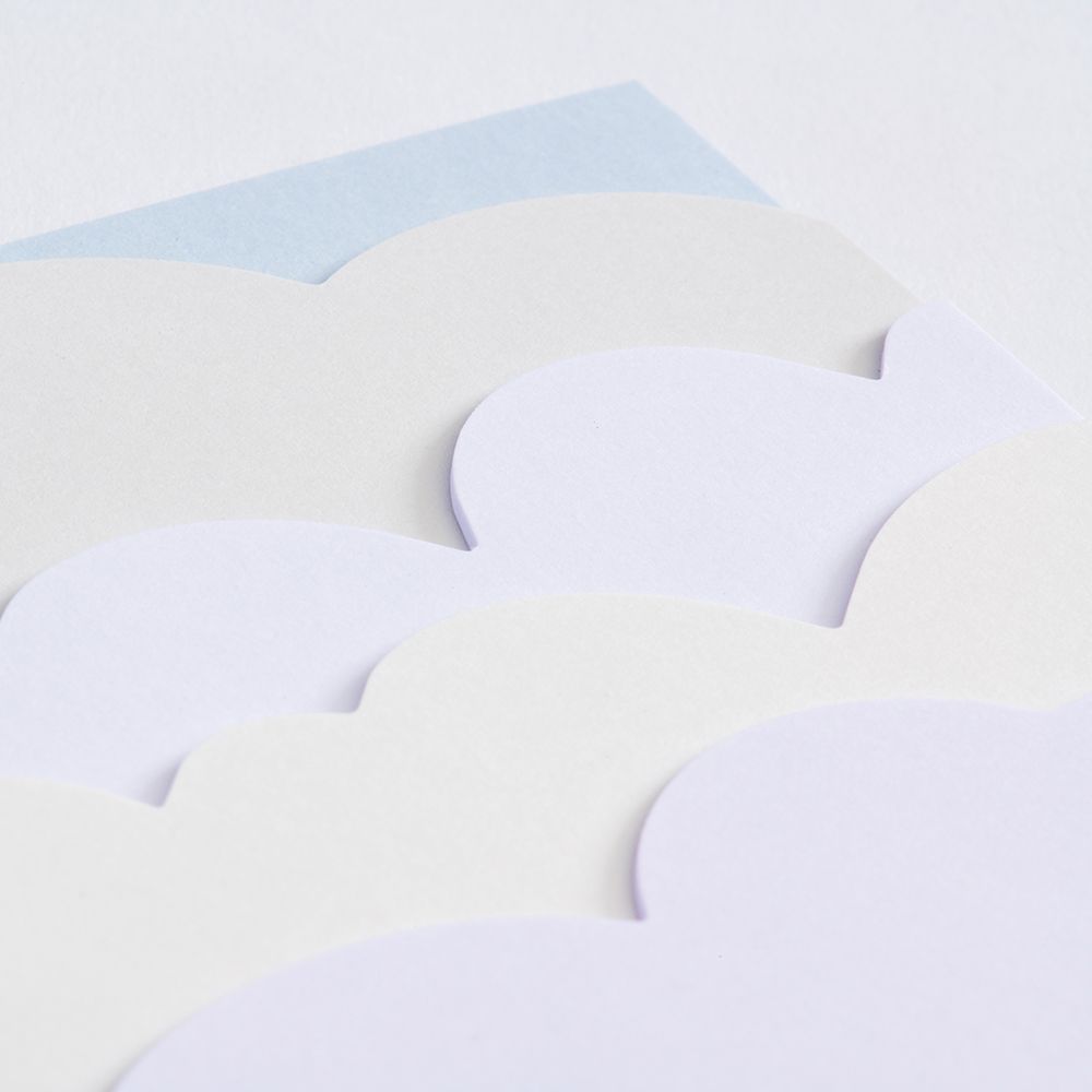 Cloud Notepad A5 Pastel in the group Paper & Pads / Note & Memo / Writing & Memo Pads at Pen Store (127238)