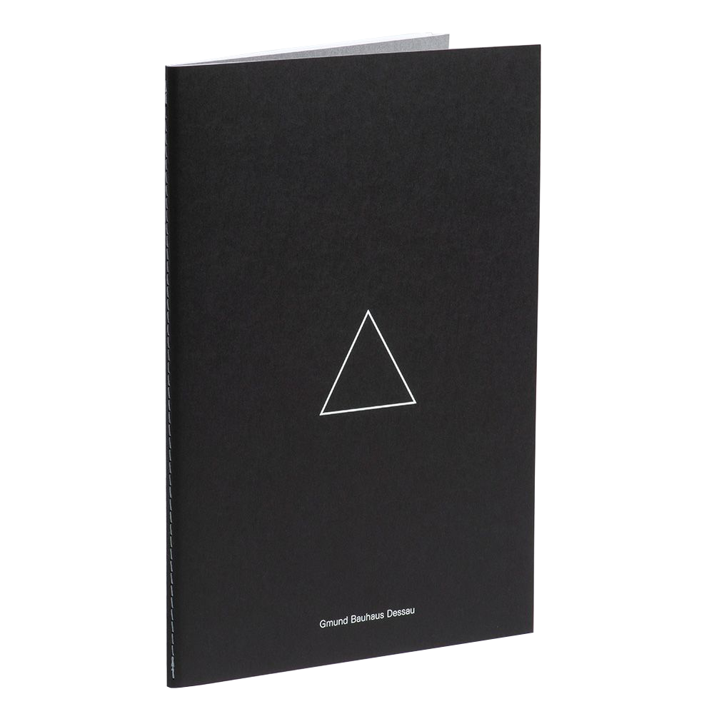 Bauhaus Dessau Notepad Triangle/Grey in the group Paper & Pads / Note & Memo / Writing & Memo Pads at Pen Store (127240)