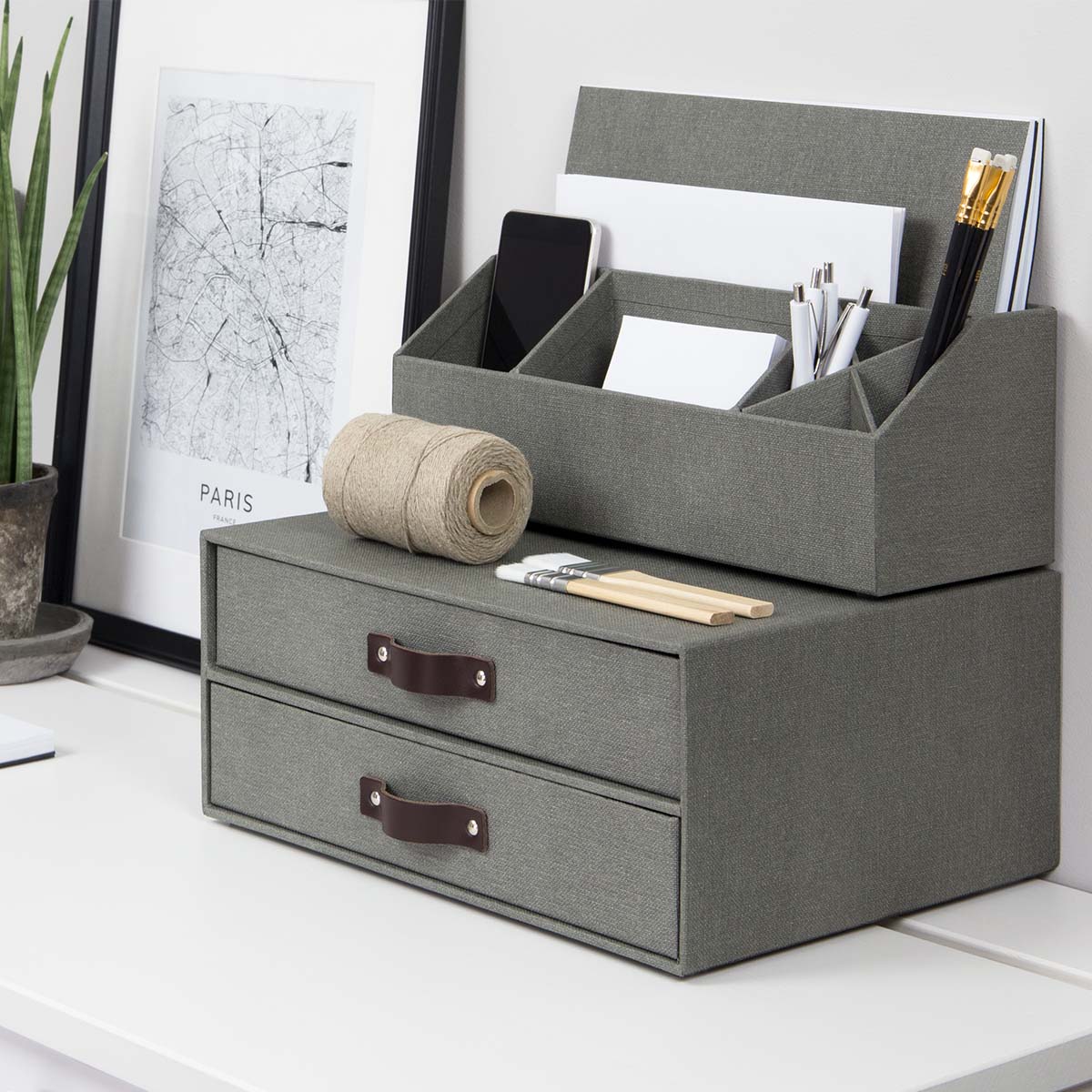 Birger Document Storage Grey in the group Hobby & Creativity / Organize / Home Office at Pen Store (127286)