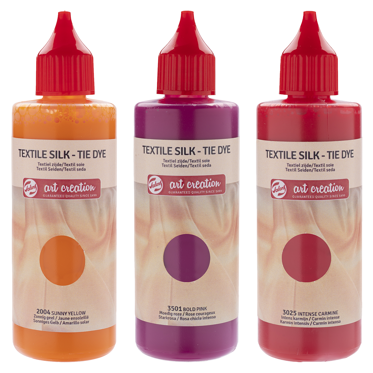 Tie Dye Set 3 x 85 ml Pink in the group Hobby & Creativity / Create / Fabric Markers and Dye at Pen Store (127713)