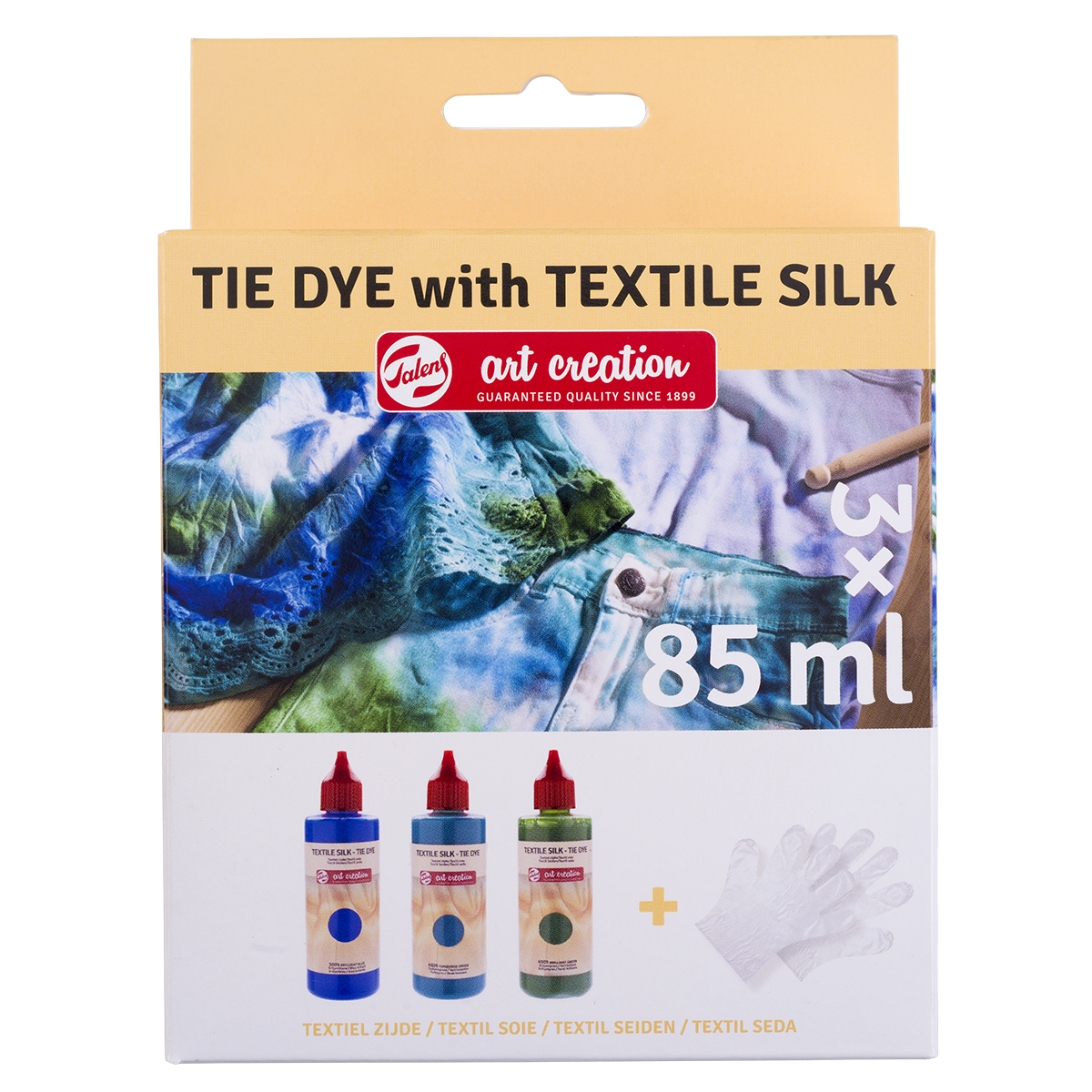 Tie Dye Set 3 x 85 ml Blue in the group Hobby & Creativity / Create / Crafts & Textiles at Pen Store (127714)