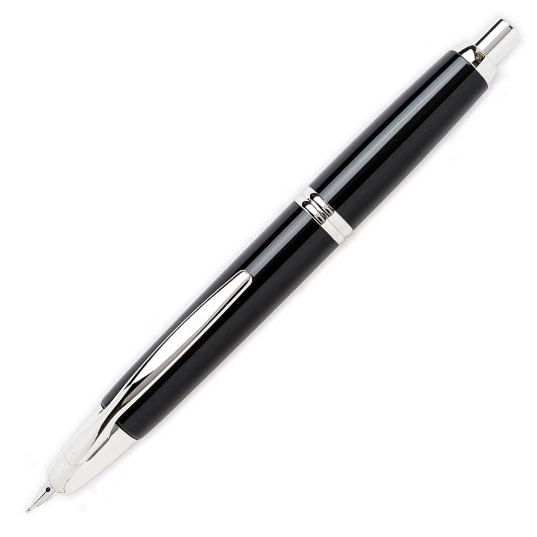Pilot Capless Fountain Pen Black/Rhodium Broad | Pen Store