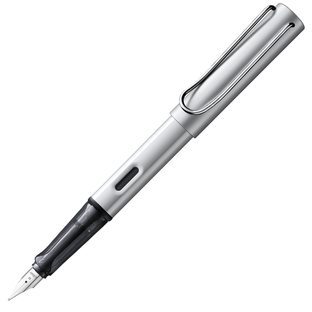 AL-star Fountain pen Whitesilver in the group Pens / Fine Writing / Fountain Pens at Pen Store (127746_r)