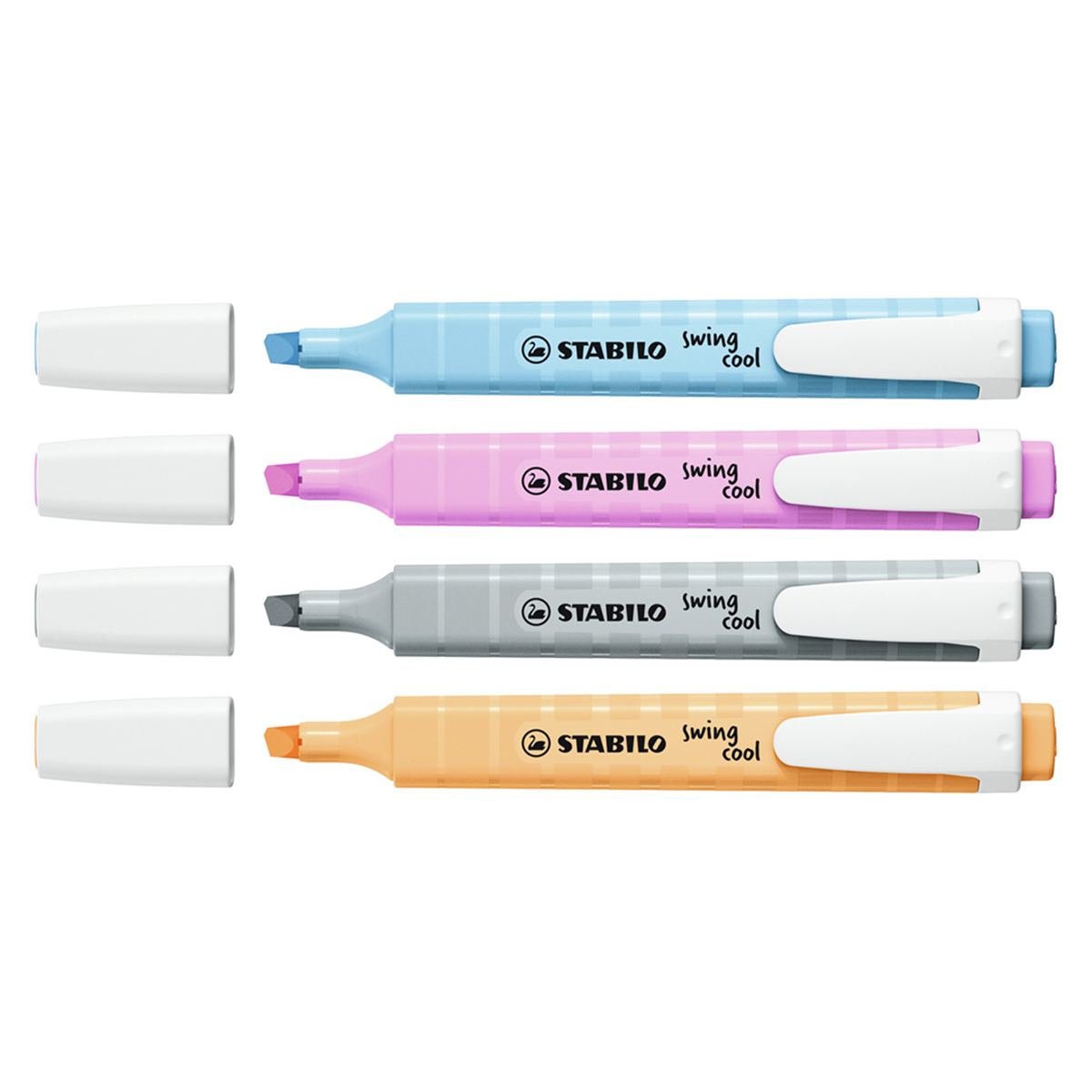 Swing Cool Pastel 4 pcs no 3 in the group Pens / Office / Highlighters at Pen Store (127787)