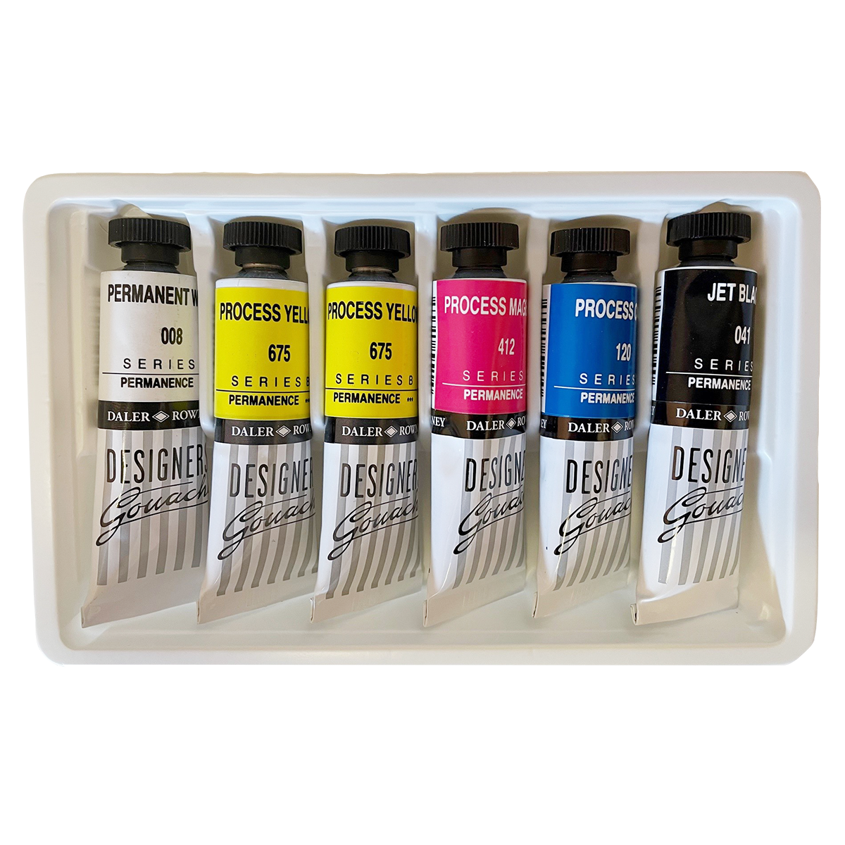 Designers' Gouache Starter Pack 6 x 15 ml in the group Art Supplies / Colors /  Gouache at Pen Store (127833)
