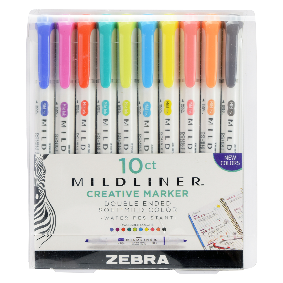 Mizutama X Zebra Mildliner Mix 3 Color - Drink - tokopie