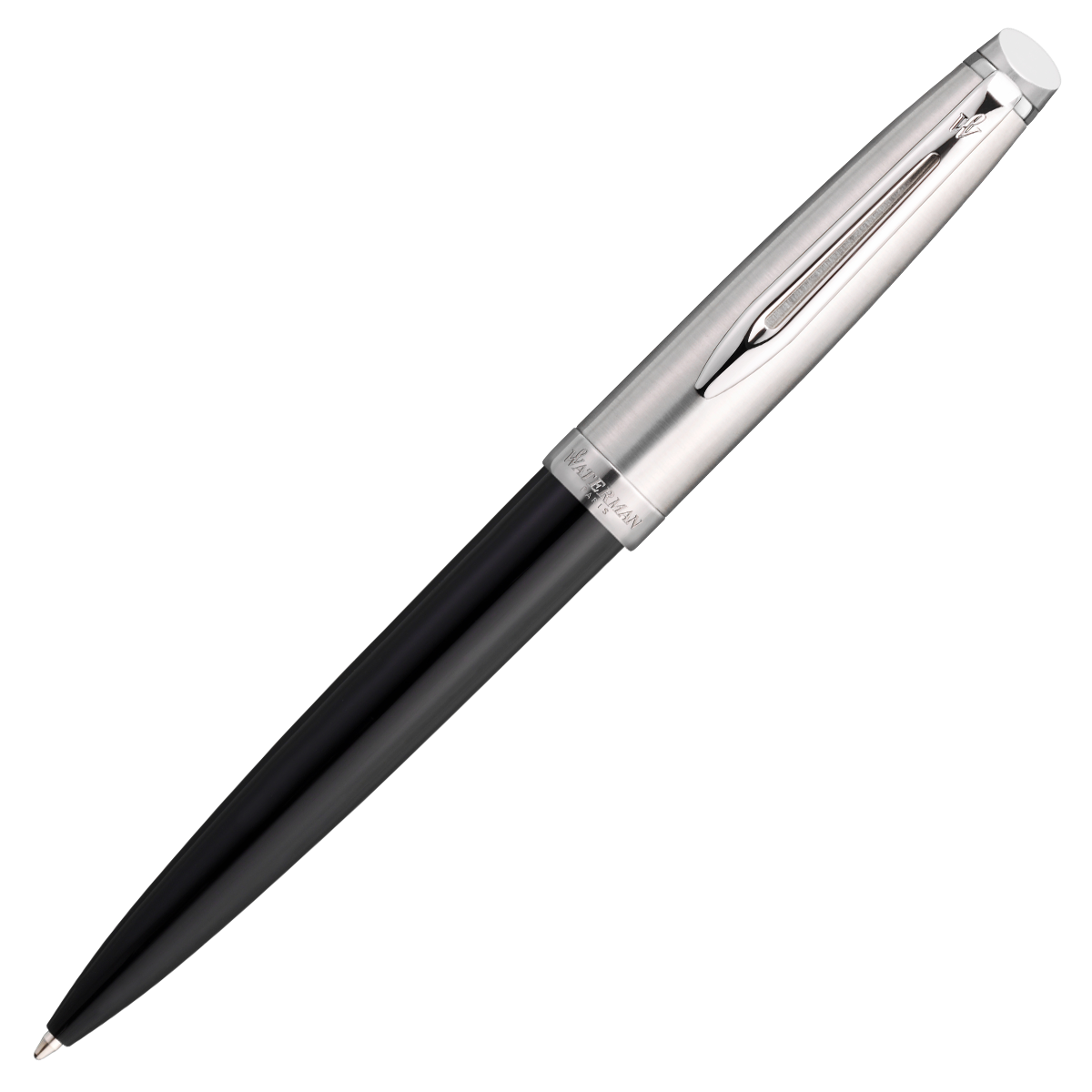 Emblème Black/Chrome Ballpoint Pen in the group Pens / Fine Writing / Ballpoint Pens at Pen Store (128047)